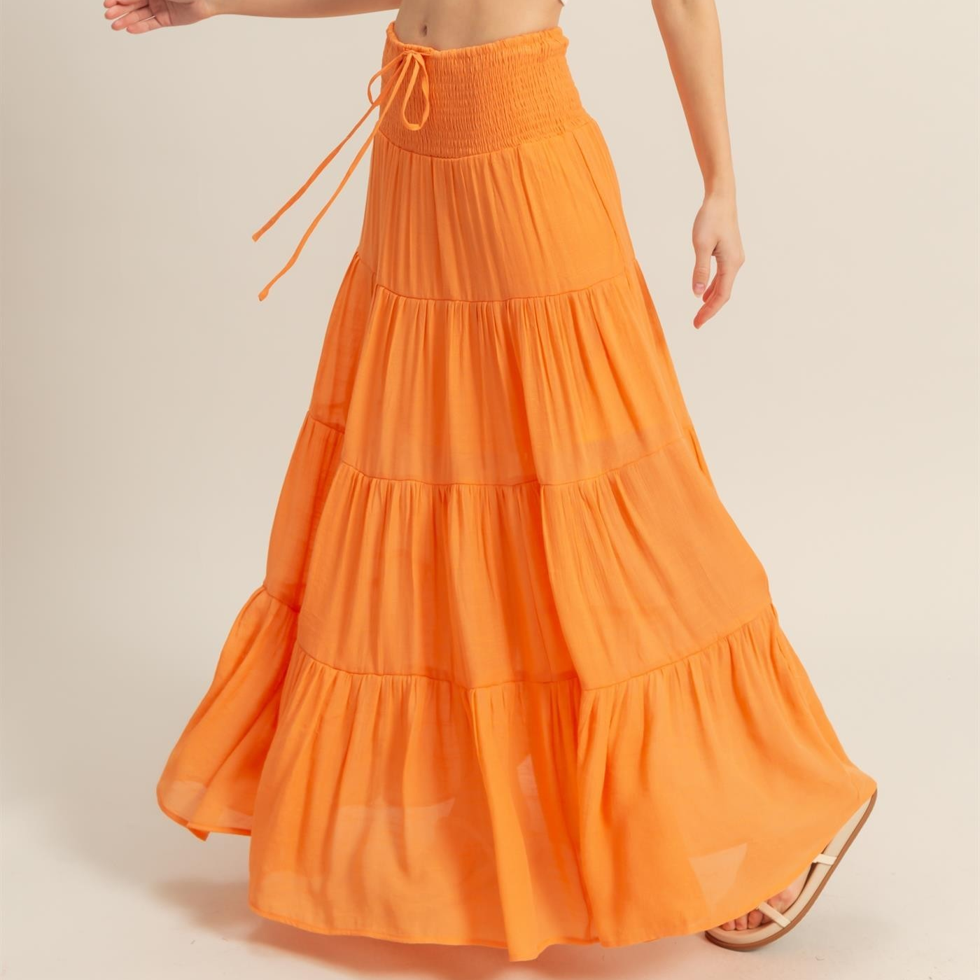 Havana Nights Skirt - Lt. Orange