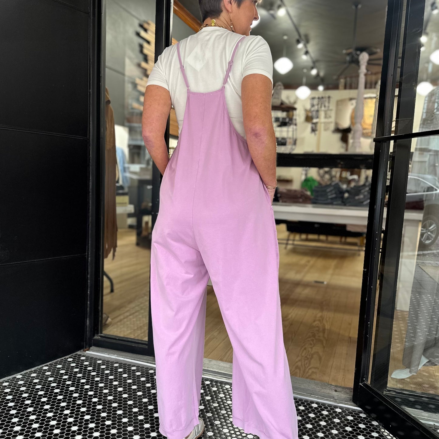 Made for Kelli Jumpsuit - Lilac Rose