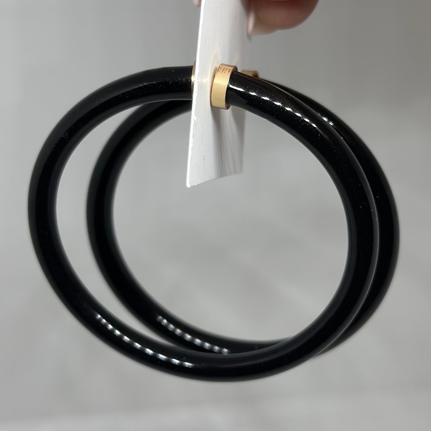 Tube Jelly Endless Hoops- Black