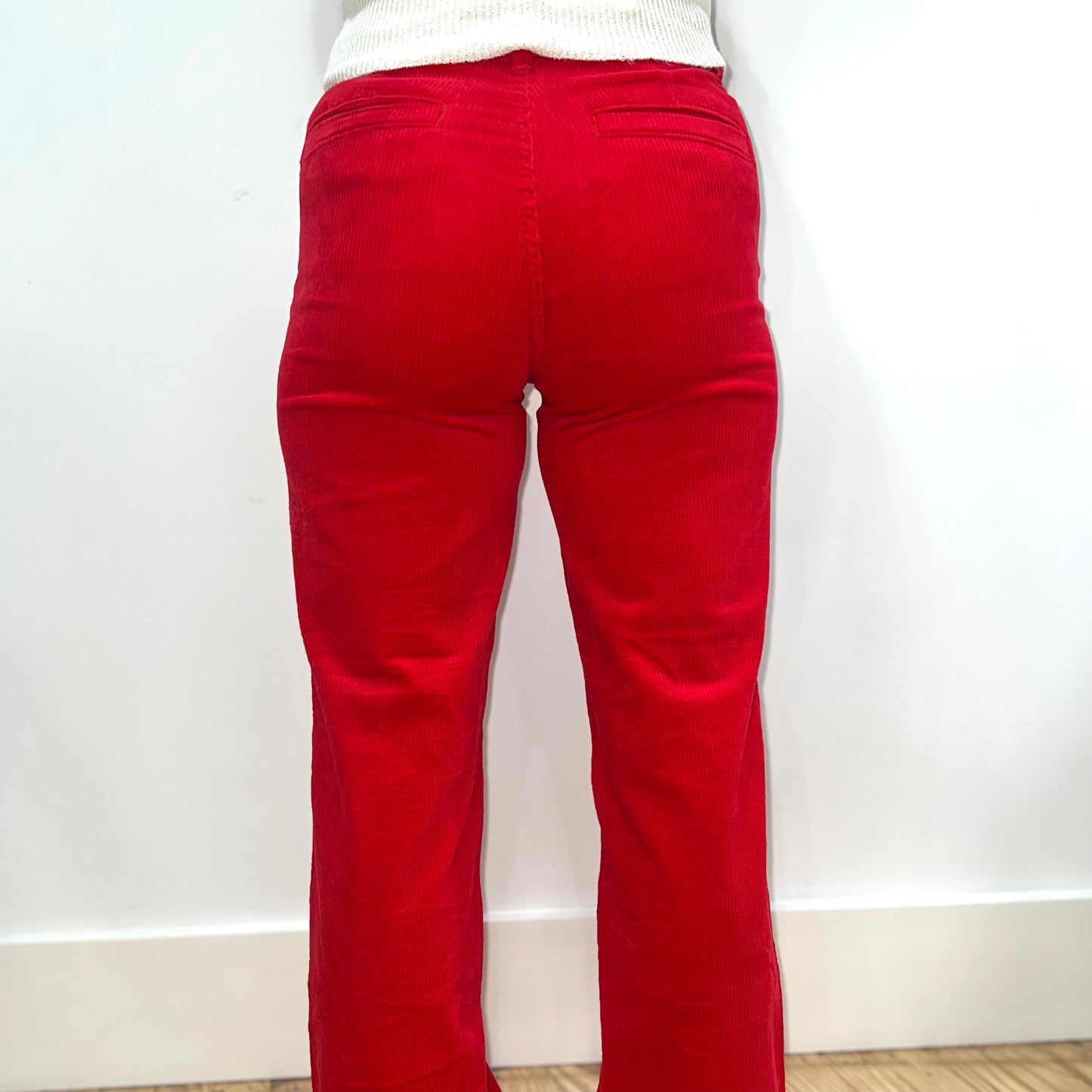 Judy Blue Corduroy Trouser Jean - Red