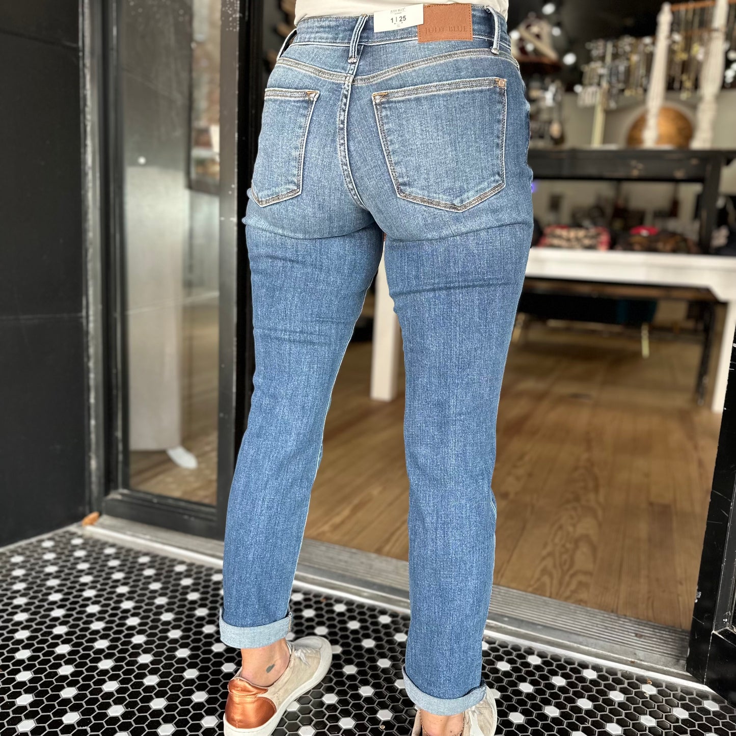 Judy Blue MR Vintage Wash Boyfriend Fit