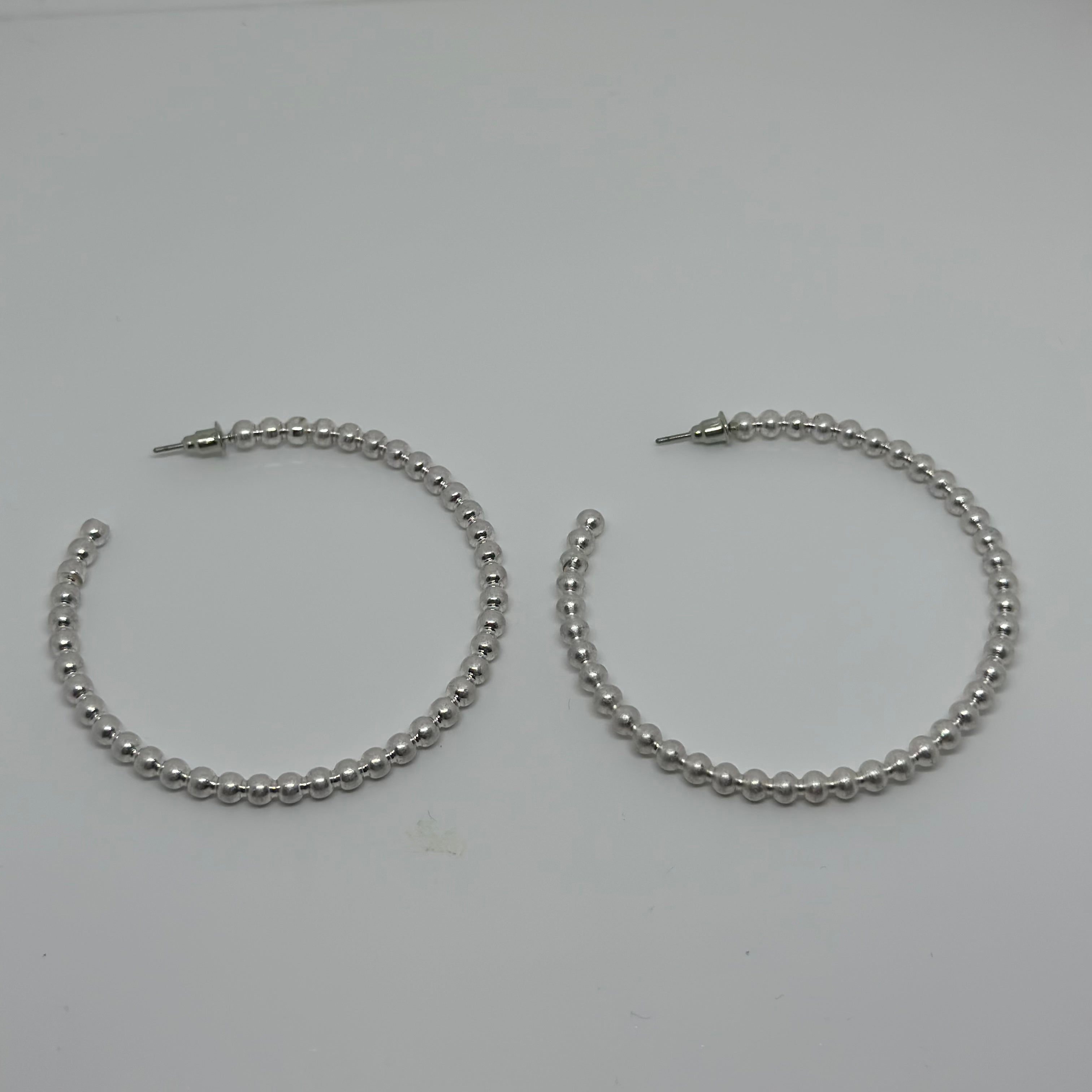 Ball Textured Hoops- Worn Silver – Spence & Lane Boutique