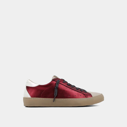 Mia Sneaker - Metallic Red