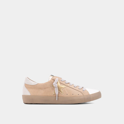 Paula Sneaker - Beige Suede