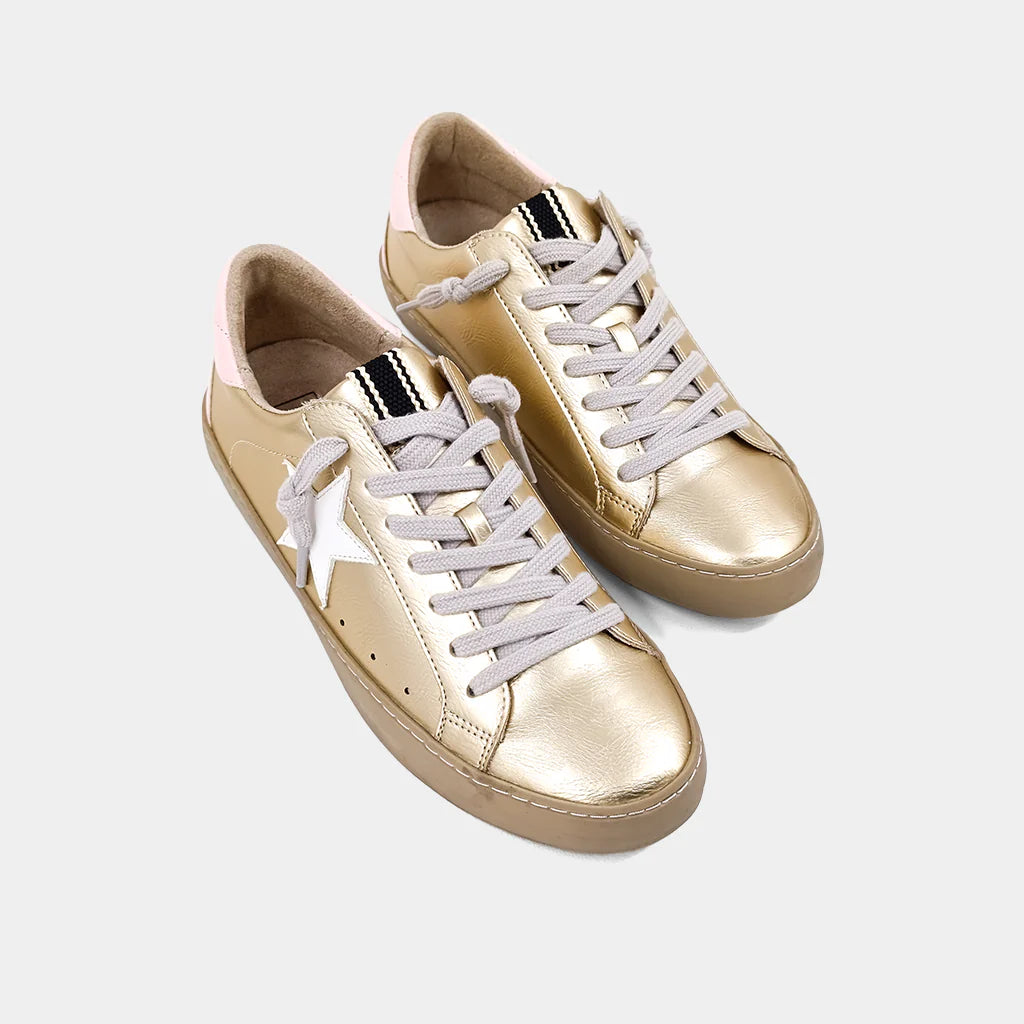 Paula Sneaker - Metallic Gold