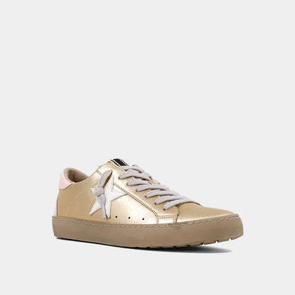 Paula Sneaker - Metallic Gold