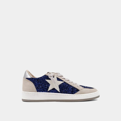 Paz Sneaker - Navy Glitter