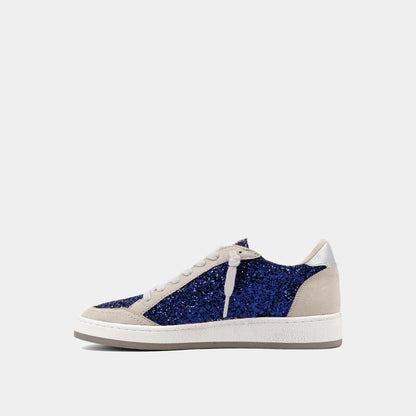 Paz Sneaker - Navy Glitter