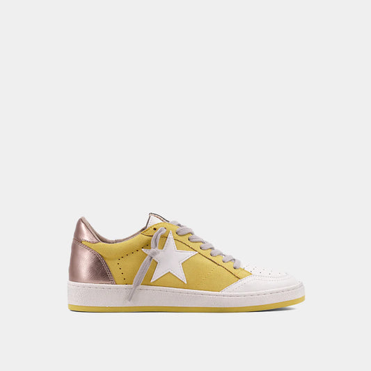 Paz Sneakers - Yellow Suede