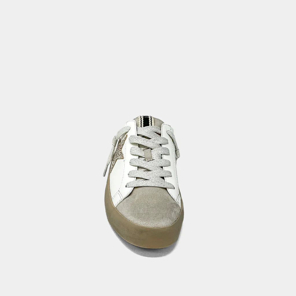 Polka Sneaker - Champagne Glitter