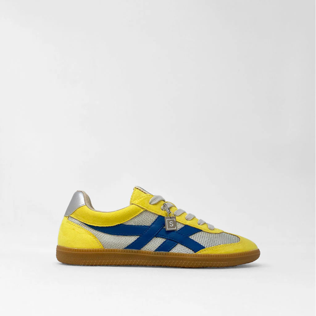 Sasha Sneaker - Yellow Suede