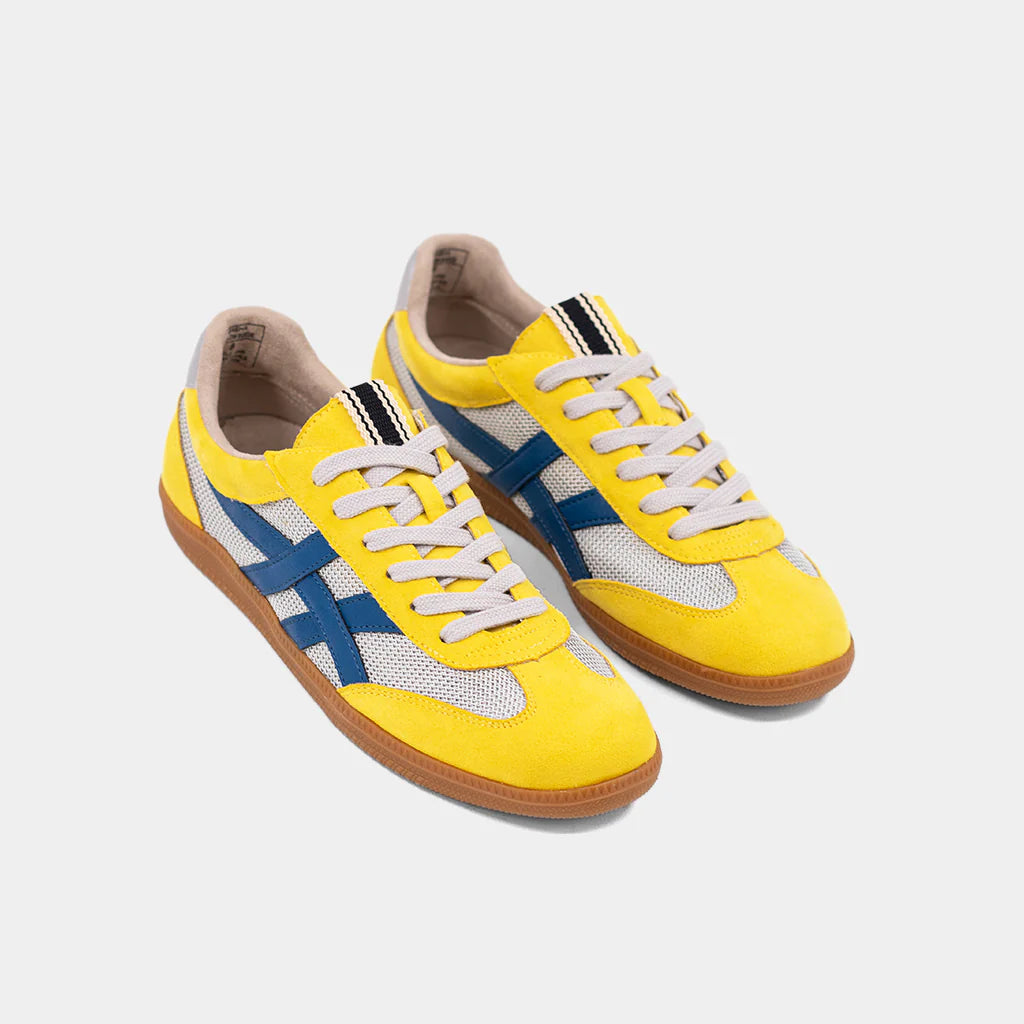 Sasha Sneaker - Yellow Suede