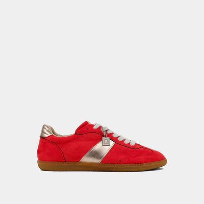 Sydney Sneaker - Red Suede