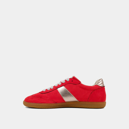 Sydney Sneaker - Red Suede