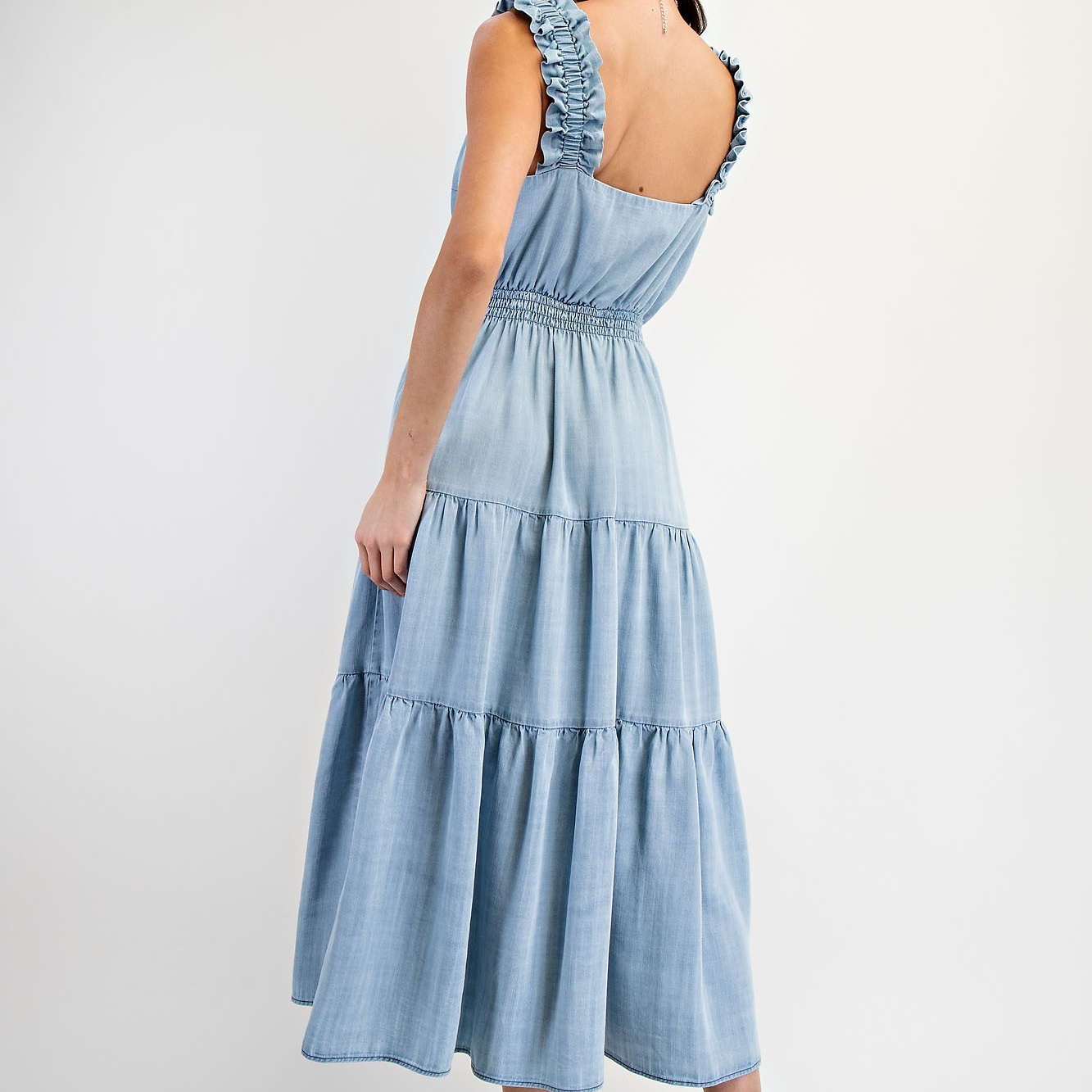 Love is in the Air Dress - Chambray